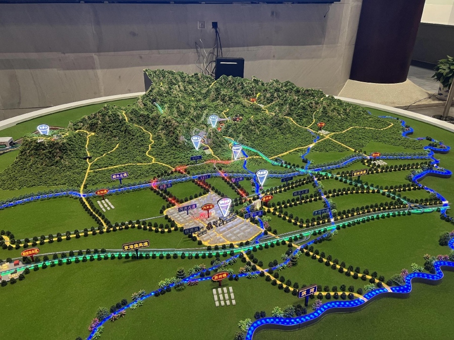 地形地貌沙盤模型